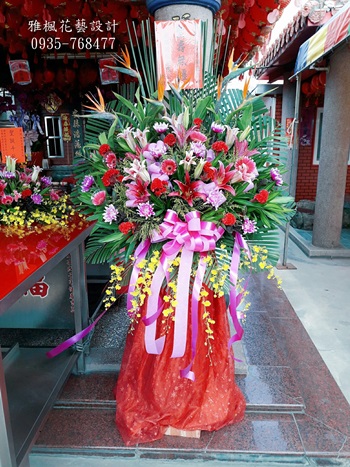 喜慶進行曲_福德正神聖誕千秋_中部地區彰化花店熱賣中
