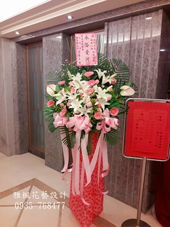 喜慶結婚花禮_彰化台中南投雲林花店專人專車送花服務持續中