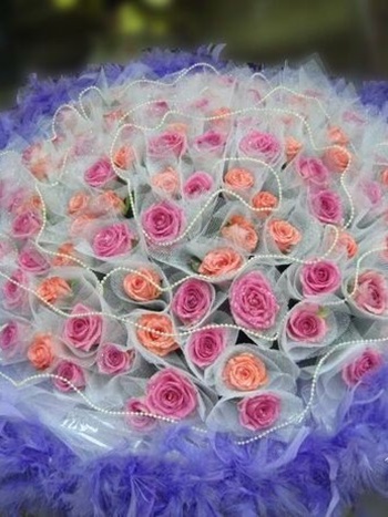 99天長地久-南投縣魚池鄉花店日月潭周邊送花服務