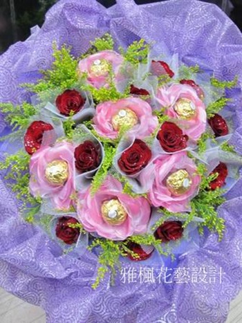 甜甜蜜蜜_田中花店傳情花束外送