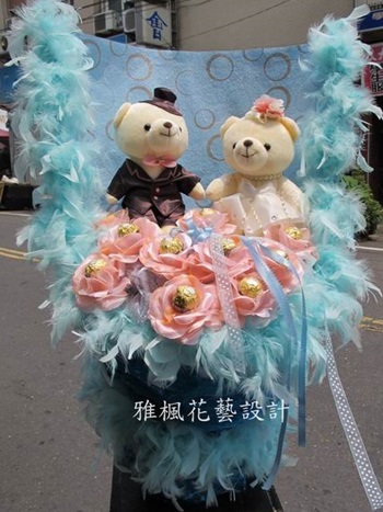 甜蜜的約定金莎花束_持續熱賣中_彰化雅楓花藝設計