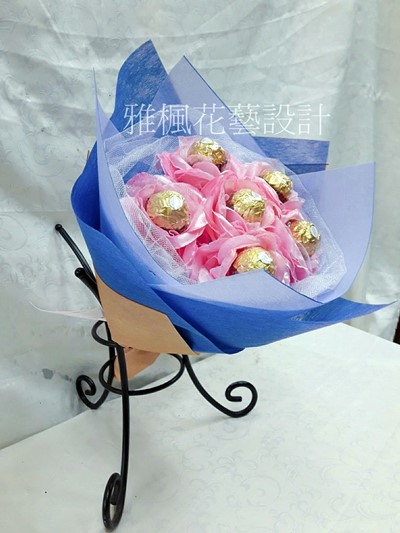 金愛你~金莎花束(限自取喔!，無提供外送服務，謝謝。)