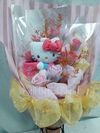 凱蒂貓花束_彰化員林花店